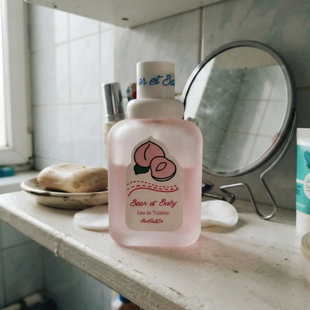 50ML Baby Bear Series Women's Perfume Long Lasting Fragrance Peach Pomegranate Orange Milk Ice Cream Fresh Not Cloying Sweetness - view 6