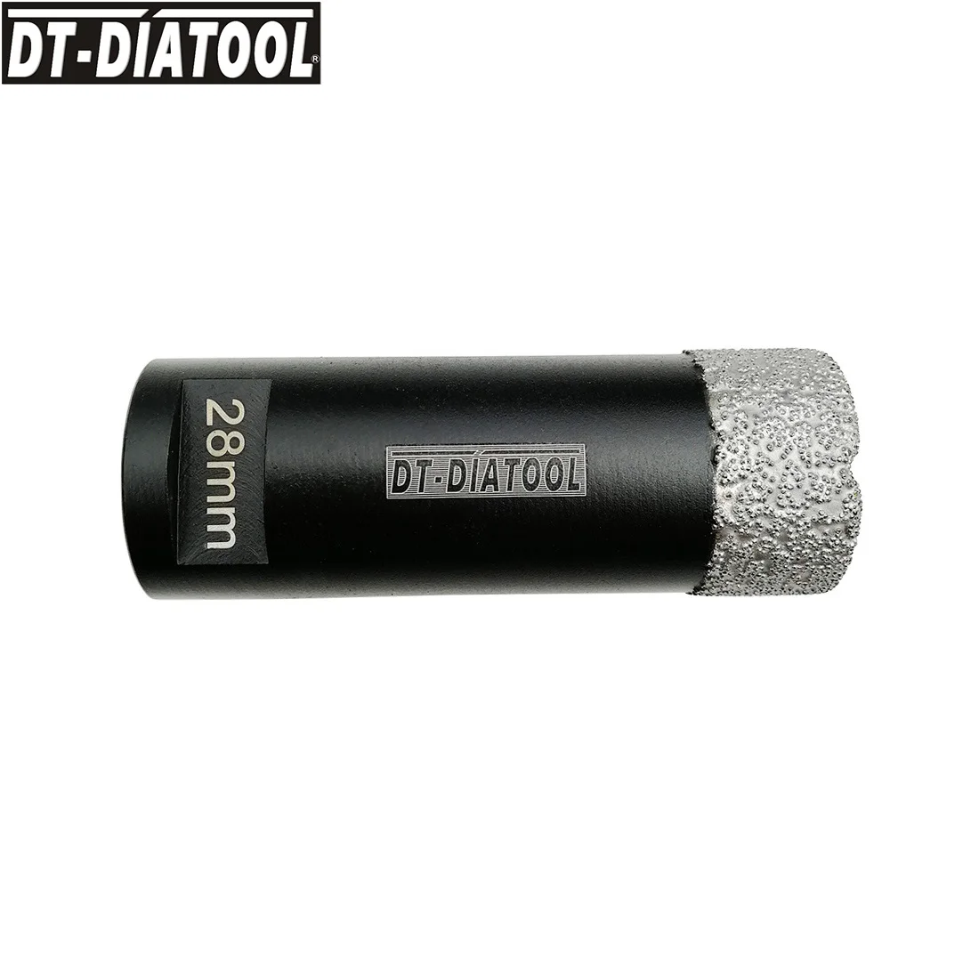 Dia Diamond Drilling Core Bits, Broca Seca, Buraco Saw para Porcelanato, DT0-DIATOOL, 28mm, 2Pcs Set, M14