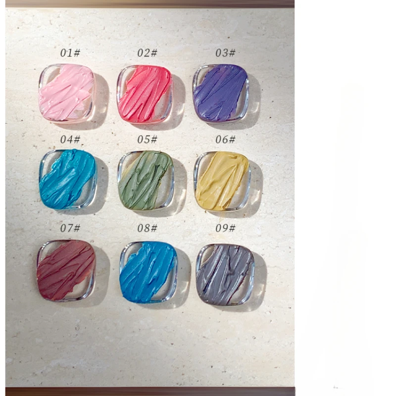 9 colori intaglio olio pittura texture gel smalto scultura UV LED Soak Off gel vernice incisione gel lacca per nail art