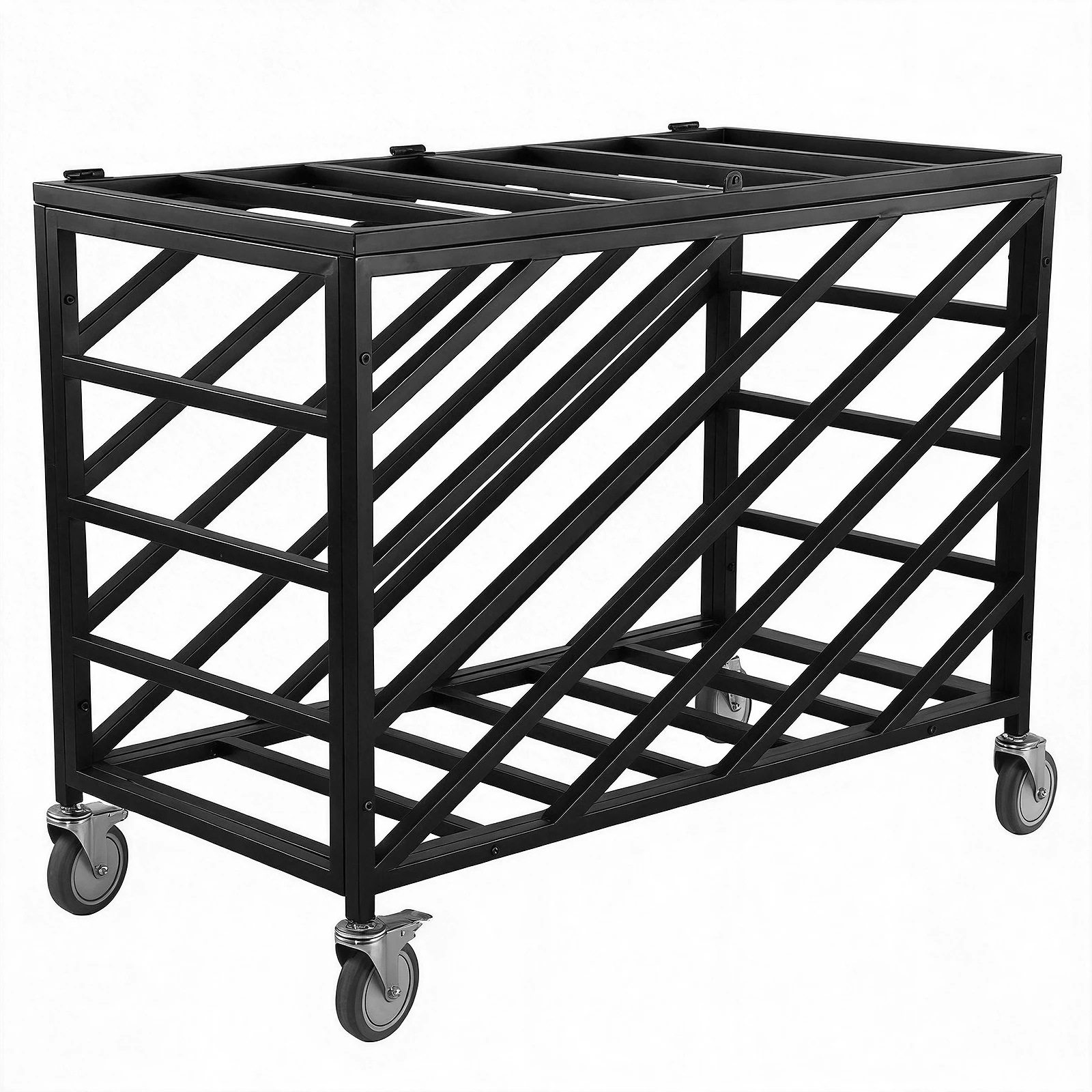 

Стойка для баскетбольных мячей на колесах с контейнером для хранения и запирающейся крышкой для волейбольных залов, спортивных площадок, футбольных полей