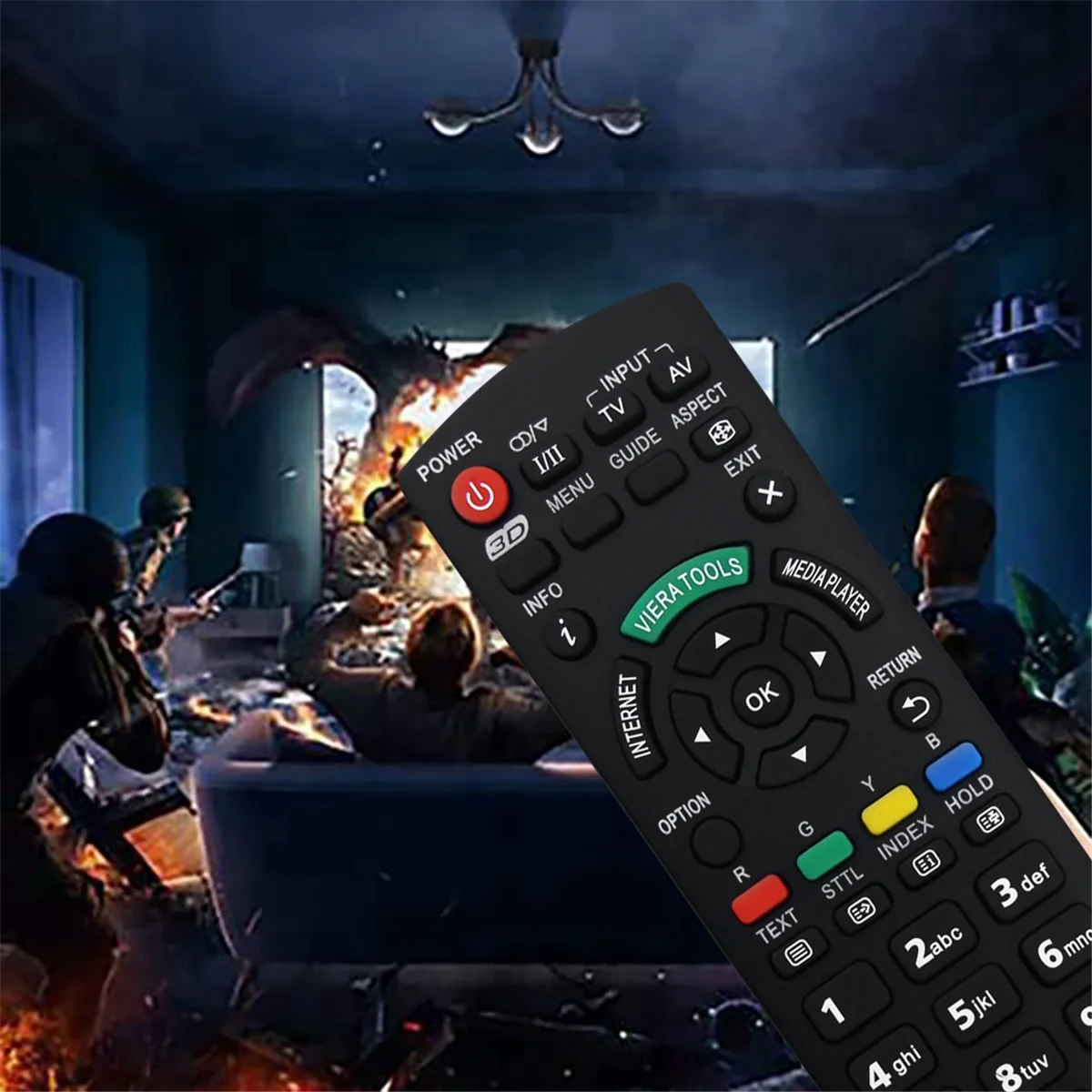 A57G-N2QAYB000747 Replace Remote Control for Panasonic TH-L22X20A TH-L22X25A TV