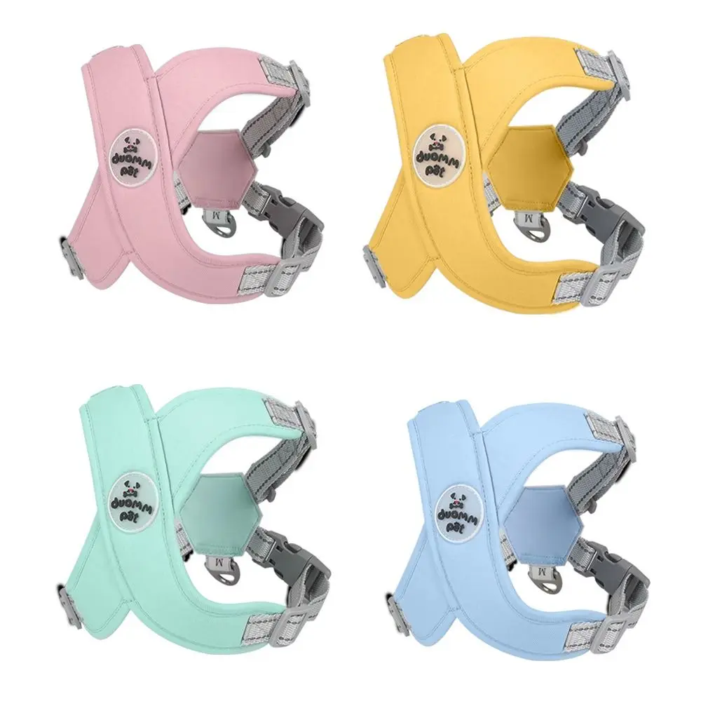 

X Shaped Dog Harness Vest Reflective Breathable Puppy Cat Chest Straps Soft Adjustable Pet Harnesses For Dogs Cats
