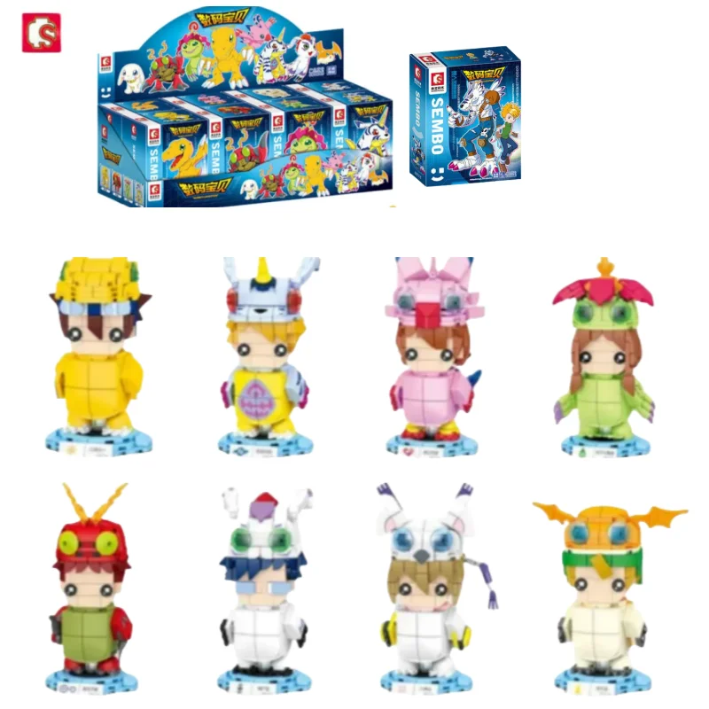 

SEMBO Digiton Adventure, строительный блок для правописания и вставки, детская модель-пазл, подарок на день рождения, украшение для рабочего стола, головоломка