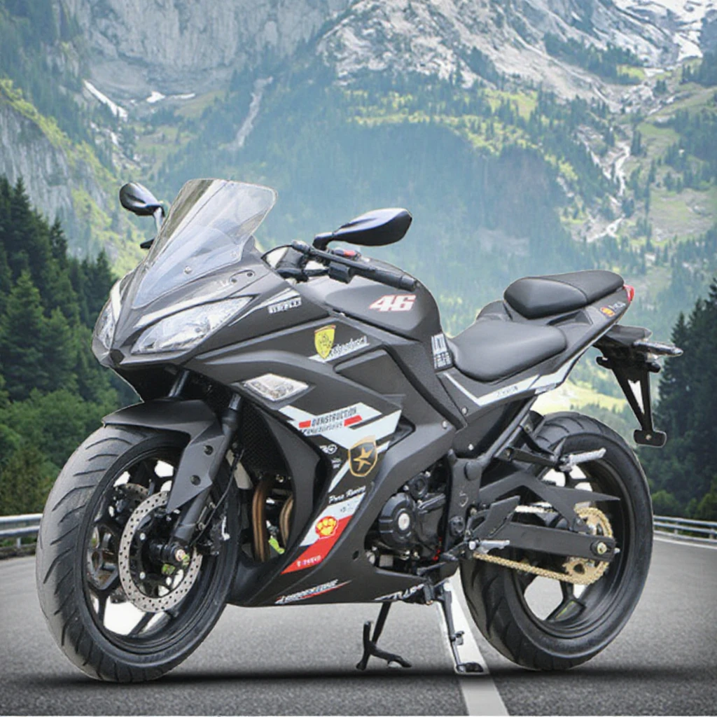 

Cheap Selling Ninja Moto Big Chopper Sport Bike Speed Import Racing Motorcycle 200cc-400cc Gasoline Road Motor Bike