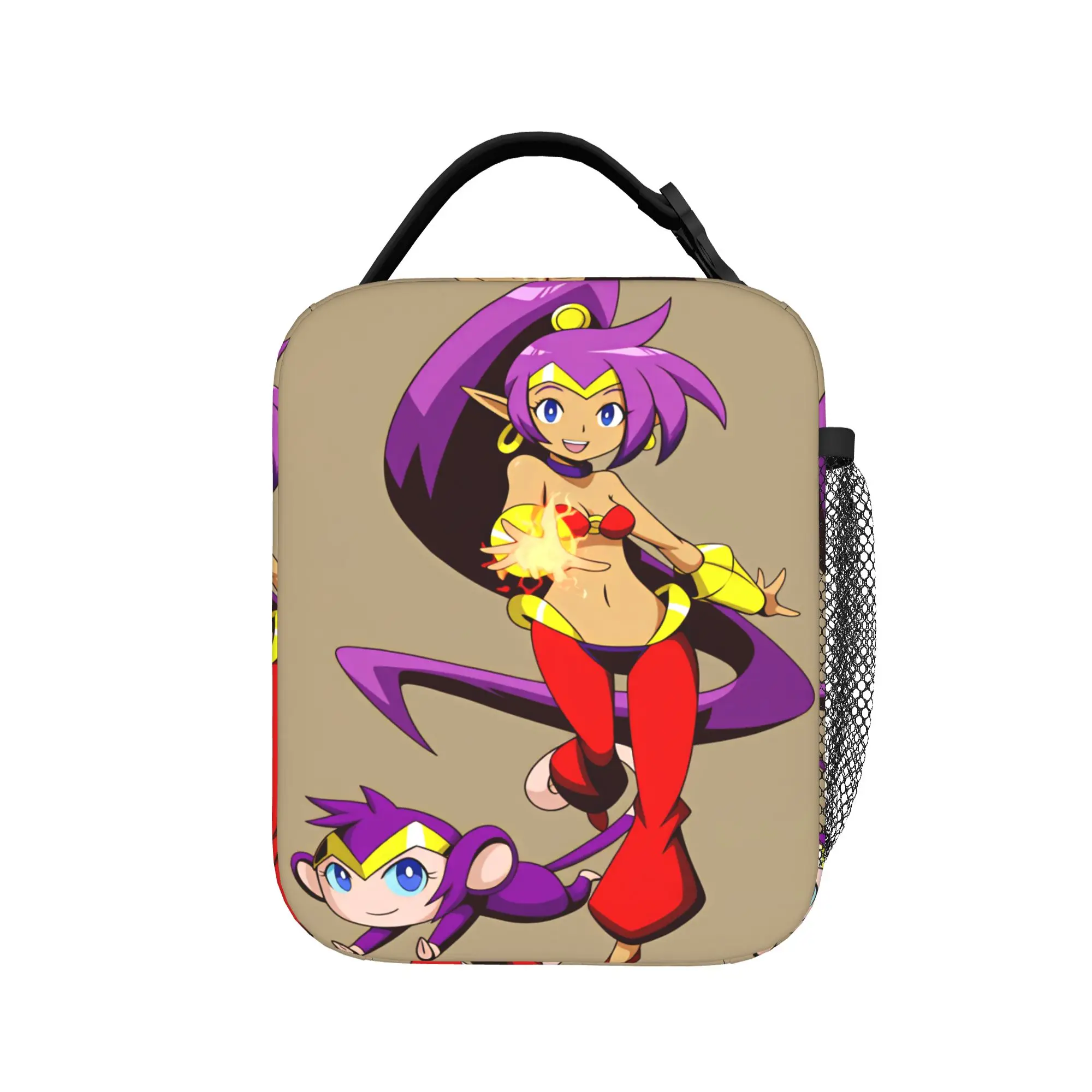 Shantae Half Genie Lunch Bag  Outdoor Picnic Lunch Box Unisex Fun Print Tote Food Bags Waterproof Portable Insulated Cooler Bag
