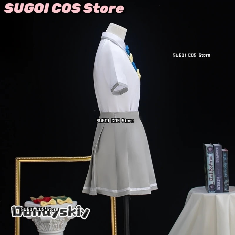 يانامي آنا ياكيشيو ريمون كوماري تشيكا تأثيري حلي شعر مستعار JK الزي المدرسي ربطة القوس فيونكة مجموعة هالوين تمويه للنساء الكبار