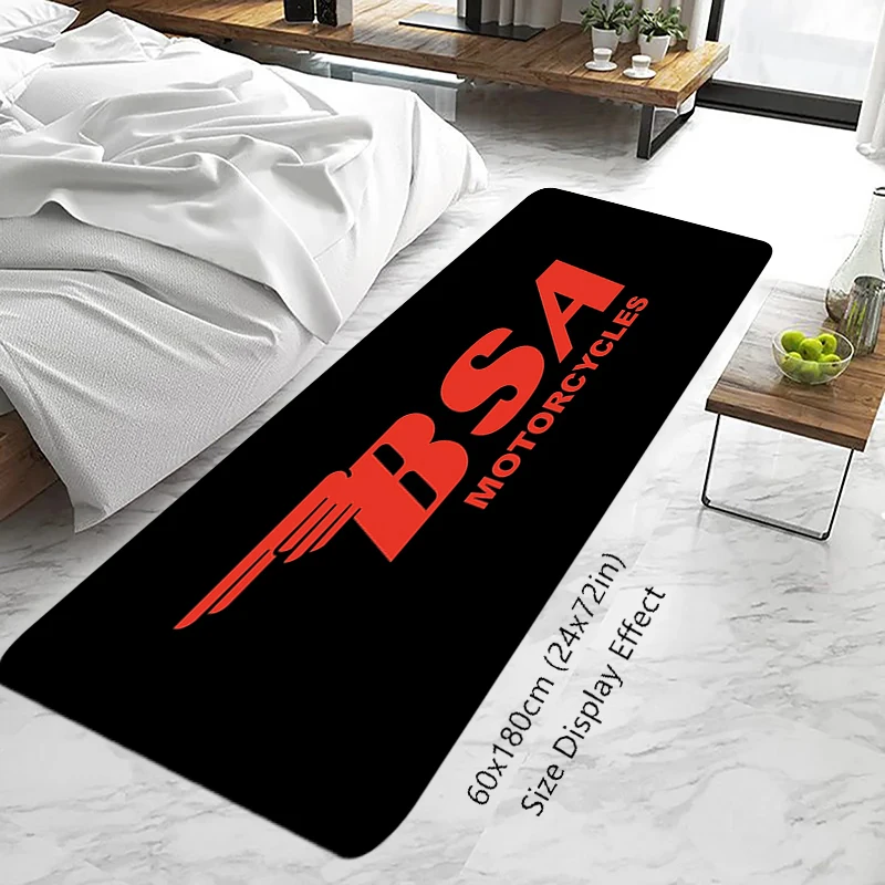 الكلمة حصيرة عدم الانزلاق القدم البساط مدخل BSA التحديثية دراجة نارية السجاد المطبخ المياه امتصاص السجاد لينة السرير الحصير ديكور المنزل #1