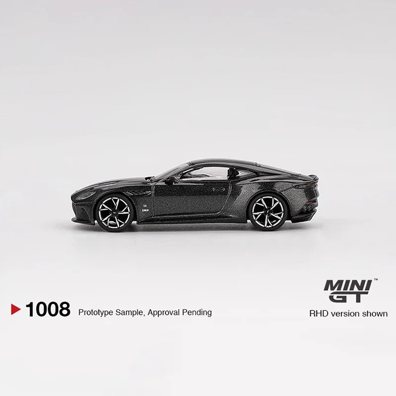 Na stanie Minigt 1:64 Aston Martin Dbs 007 Edition 1008 Symulacja Stop Miniaturowy Model Samochodu Odlewany Ciśnieniowo Zabawki dla Dzieci Prezent