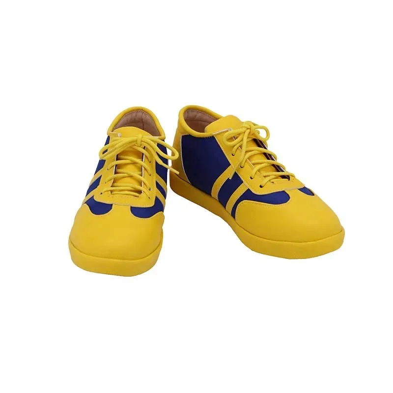 

Game Street Fighter Chun Li Cosplay Shoes Yellow Sports Shoes For Women Girl Halloween Carnival Role Play Costume Accessories FS