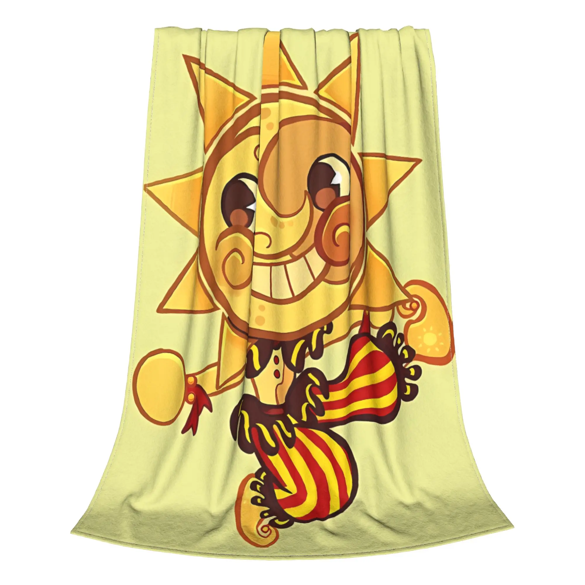 1PC Home Cutecore Security Breach   Sundrop F-FNAFS Blanket Super Cosy Plush Home Living Room Sofa Halloween