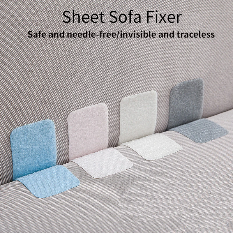 

Sofa Seat Cushion Fixer, Non-slip Sticky Sheet, Anti-run Artifact, Anti-Moving, Invisible Non-trace, Needle-free Patch, Rubber P