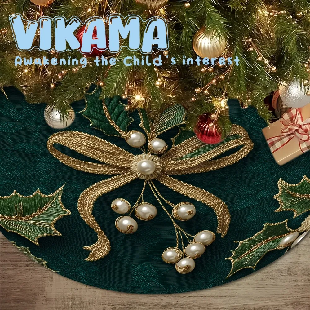 VIKAMA Luxus-Weihnachtsbaumschmuck. Elegante Feiertagsdekorationen für Weihnachtsbäume, Wohndekoration und Partys