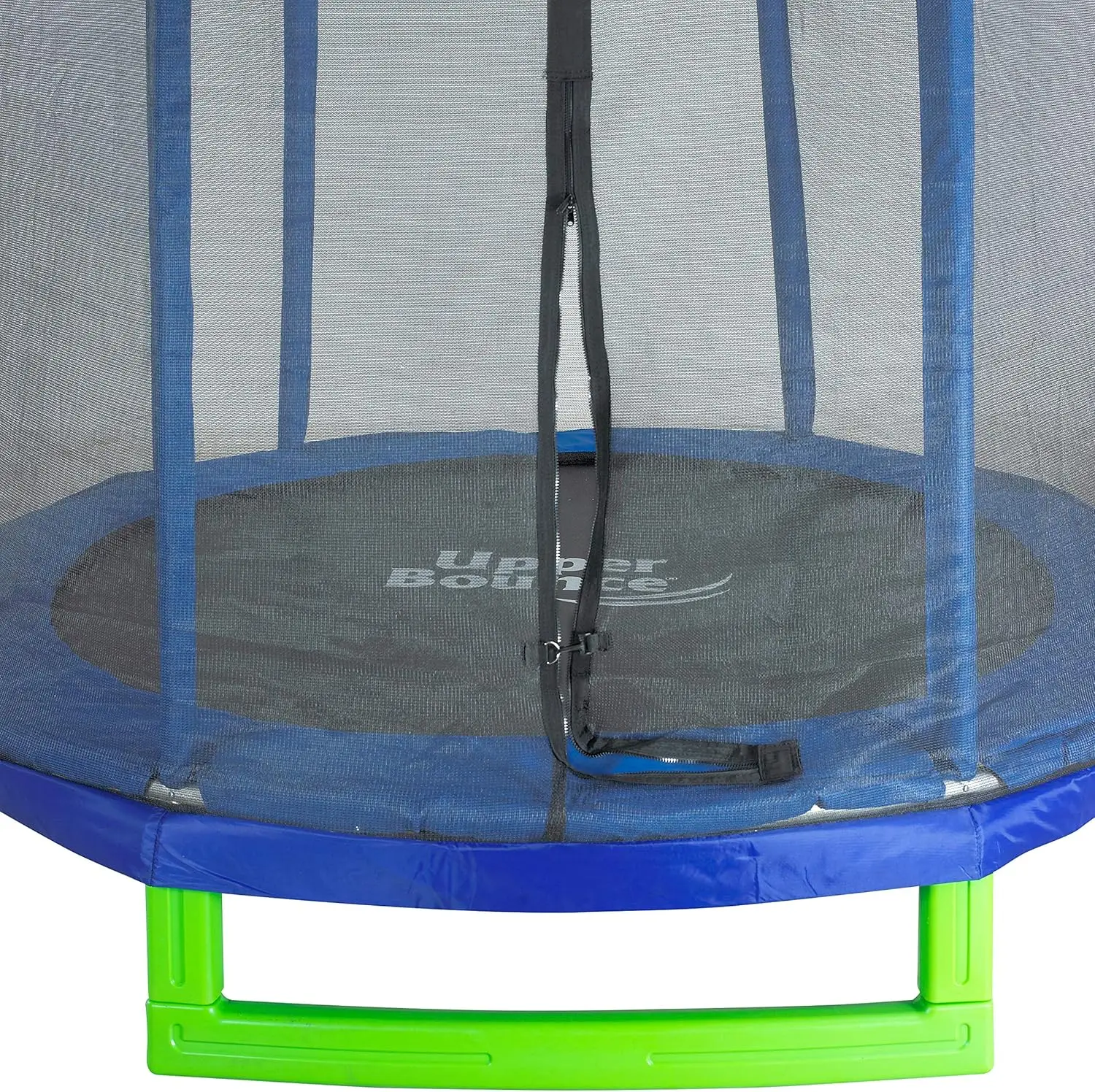 Kids Trampoline & Safety Enclosure Set – Drop-Click Easy Assembly Round Indoor/Outdoor Trampoline for Kids, Supports Up to 150 l