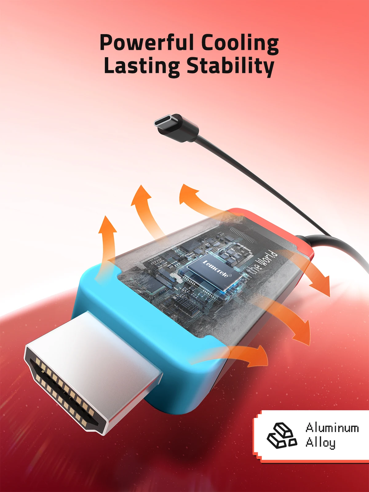 Cable Lemorele USB-C a HDMI de - Usb C Dock Dual Hdmi 4K reseña y precio