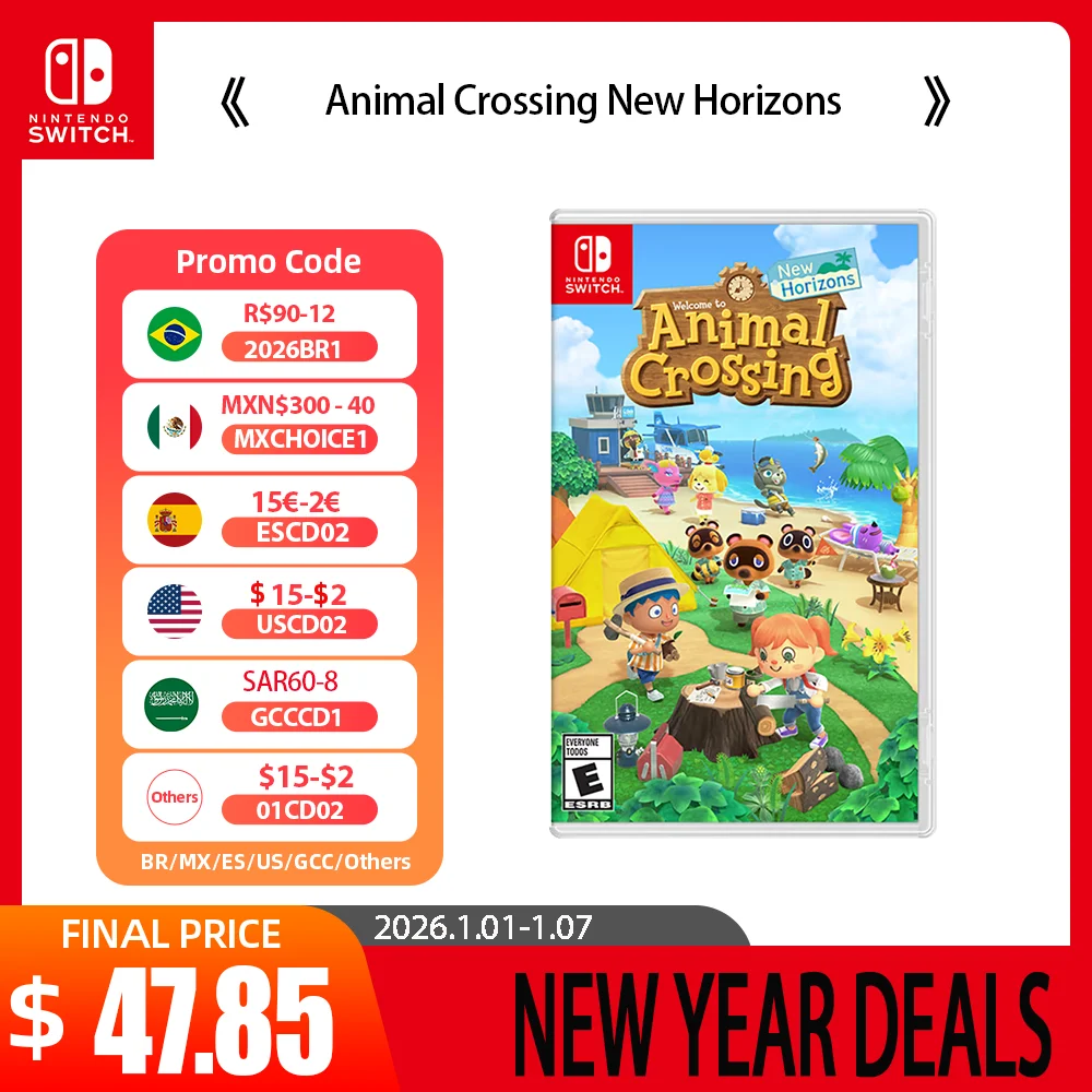 Nintendo Switch Game Deals Animal Crossing New Horizons TV