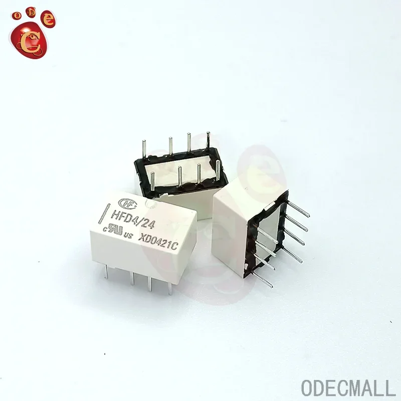 5Pcs/Lot Original Hongfa Signal Relay HFD3 HFD5 HFD31 HFD4/5 3 9 12 24VDC-S S1R  (in-line) (SMD)