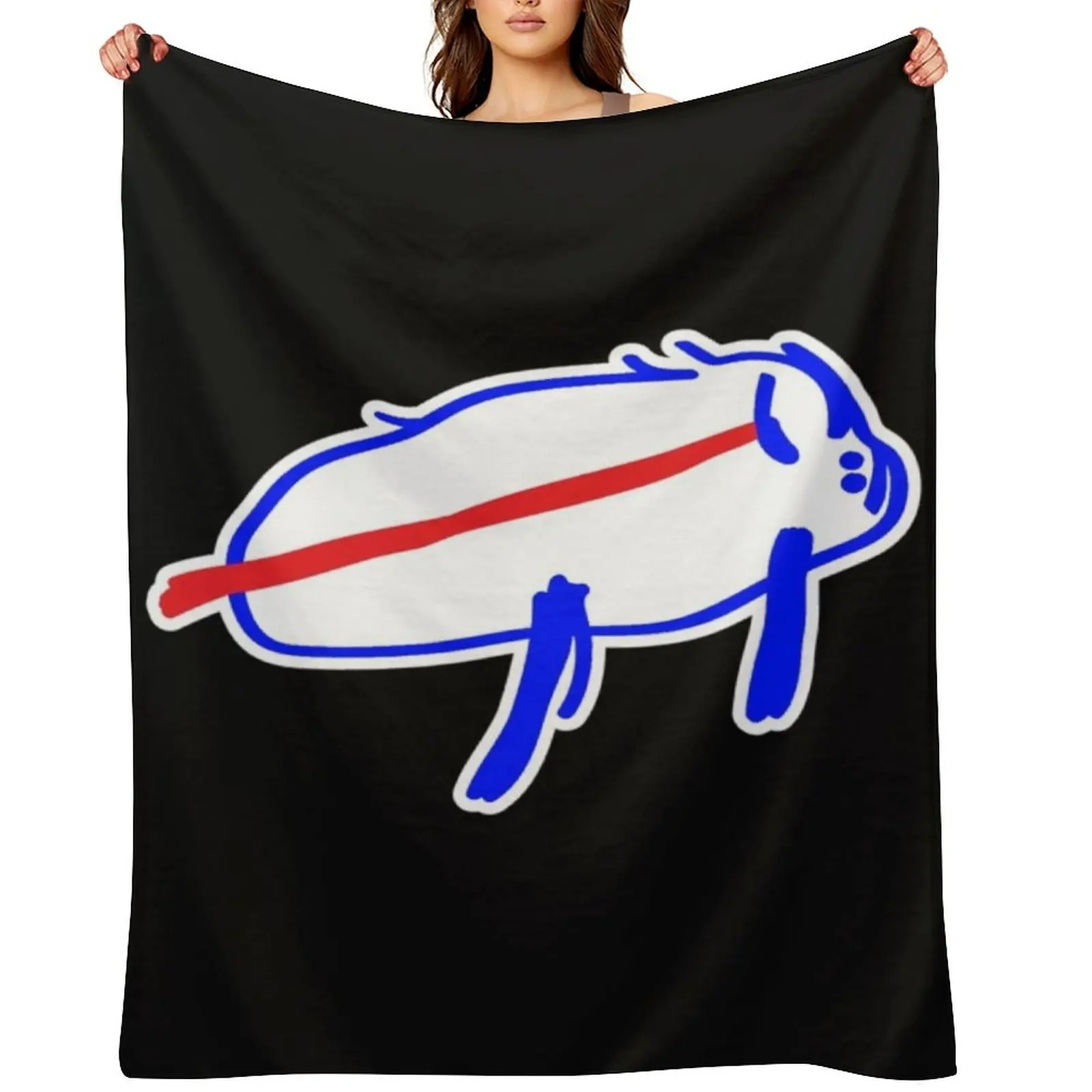 

Josh Allen Drawing Classic . Throw Blanket Luxury Brand Personalized Gift Decorative Sofa christmas decoration Blankets