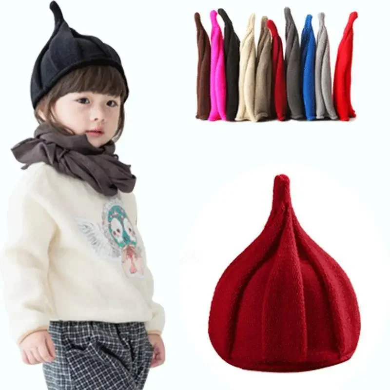 Baby Hat Cute Children Hat Children Woolen Hat Winter Hats for Girl Baby Caps for Boys Kids Hats Шапка Детская Gorros Para Bebé