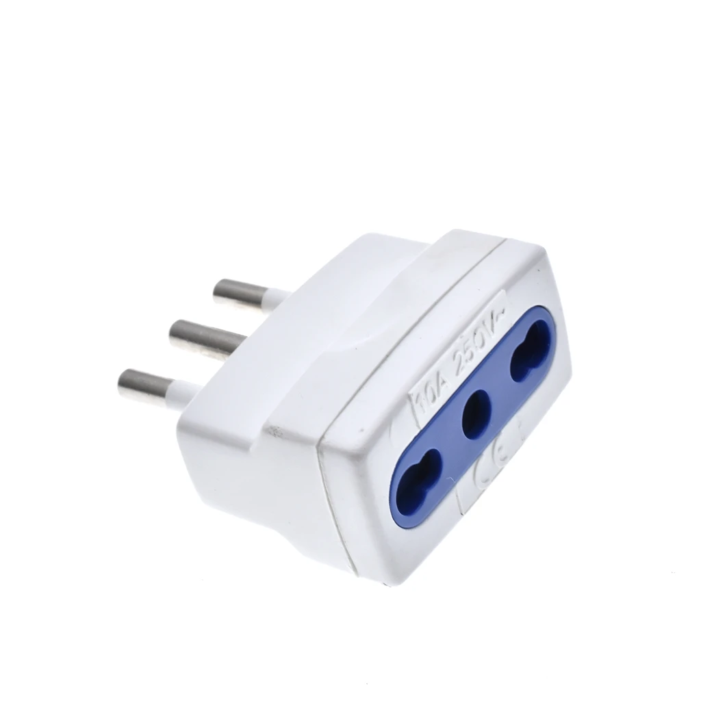 European 2 pin EU 4.0mm to Italy mini travel plug adapter best for travel accessories  250V 10A