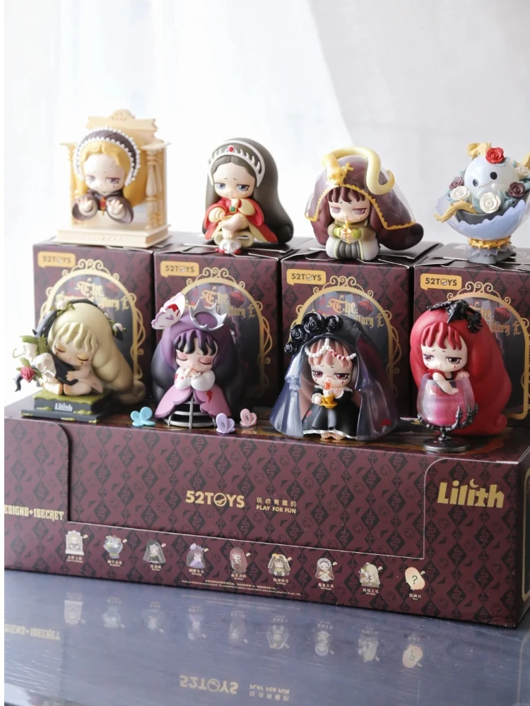 

Genuine 52TOYS Lilith The Century Of Mary Series Blind Box Figure Trendy Toy Desk Decor Mystery Anime Figure Doll Model Gift