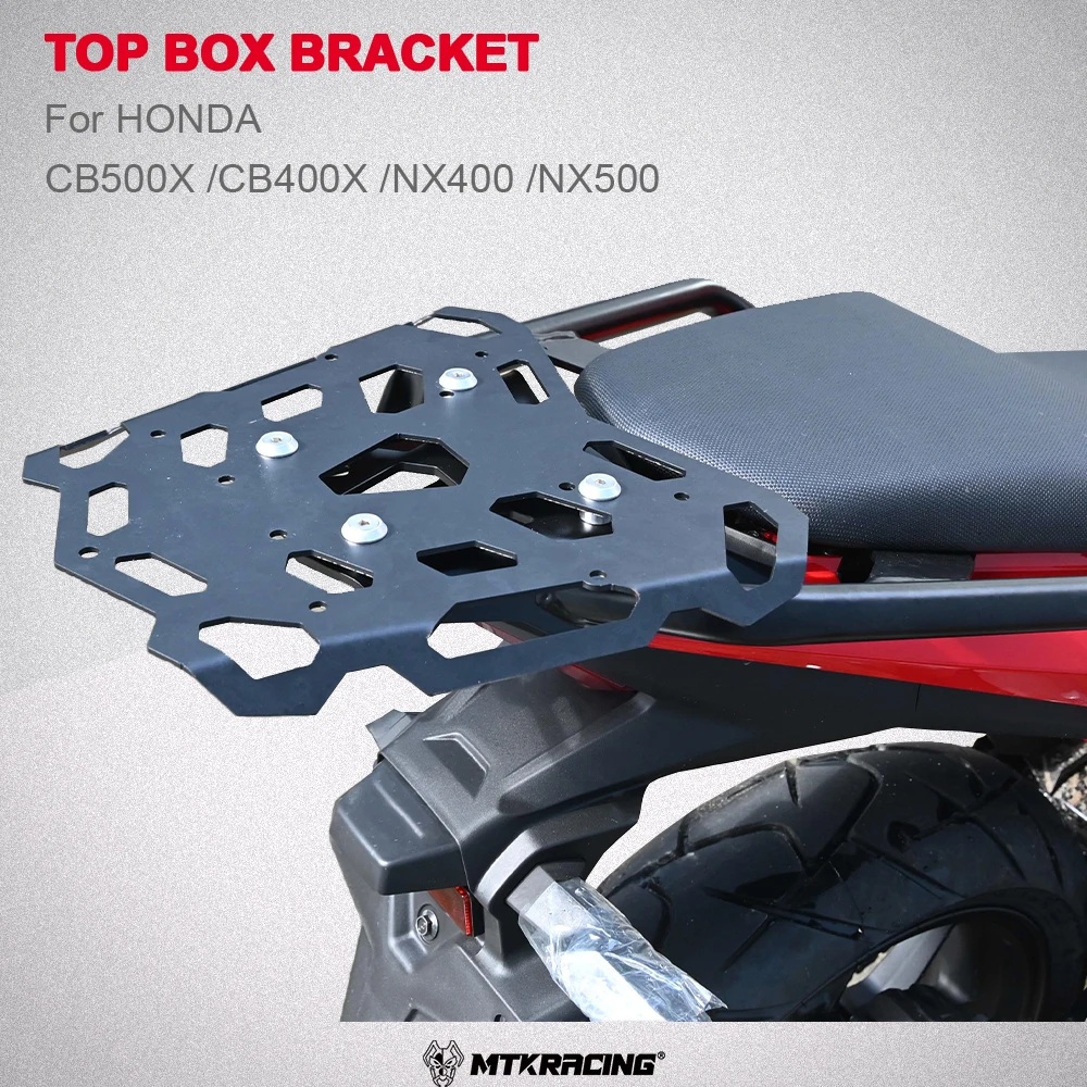 MTKRACING Top Box Bracket For HONDA CB500X CB400X 2018-2023 NX400 NX500 2024 Rear Luggage Case Support Bracket