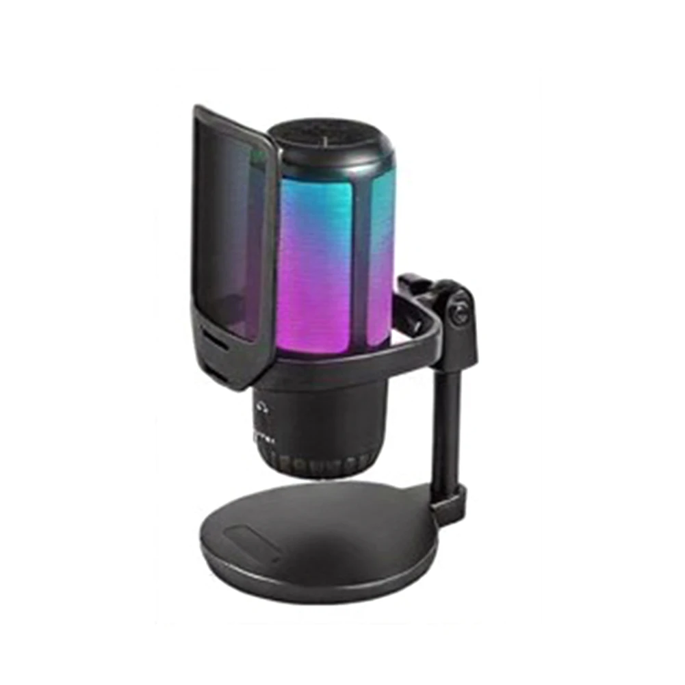 Gaming Microphone with Intelligent Noise Reduction Technology for Crisp Audio in For Streaming Recording and Calls