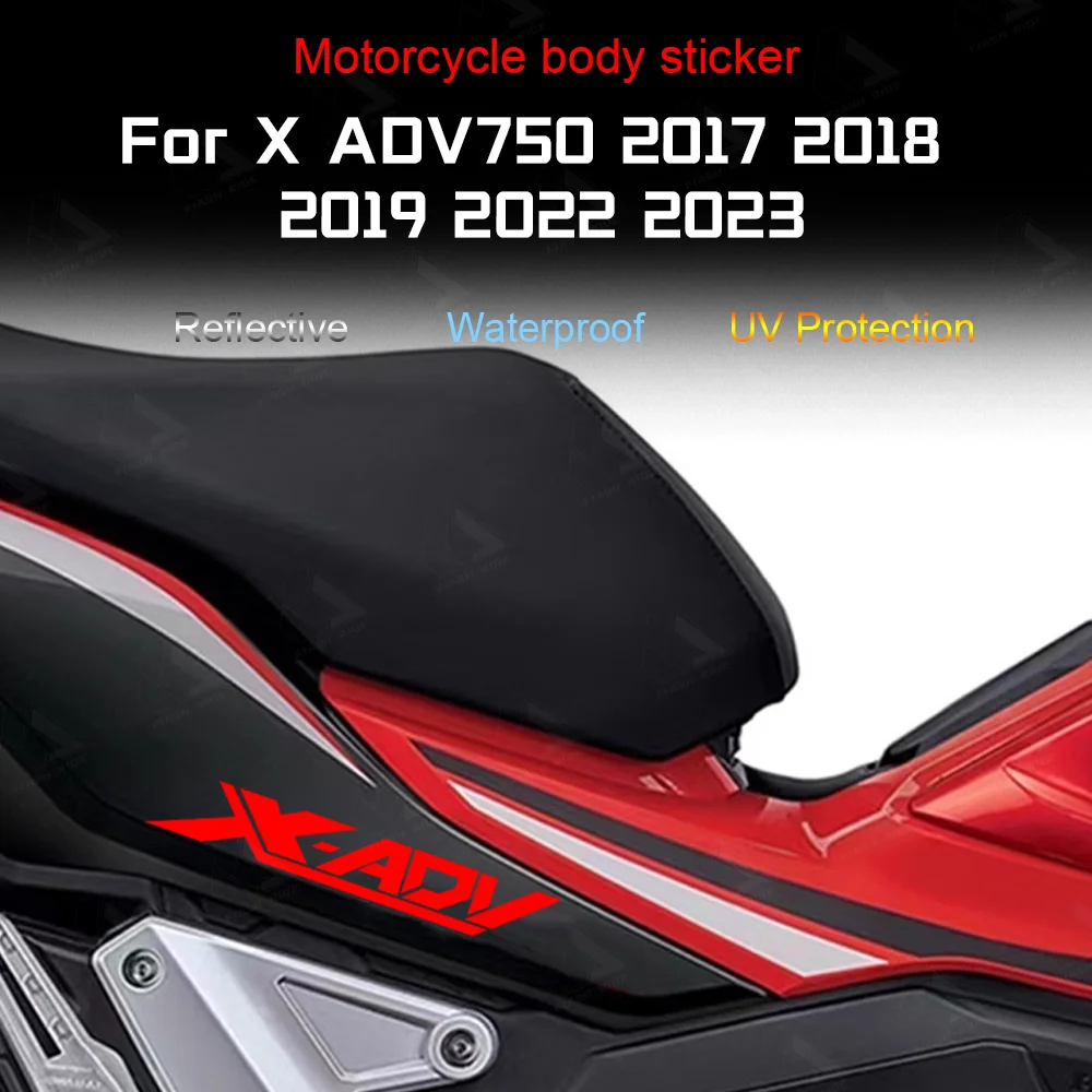 

Motorcycle Stickers Reflective Decal x ADV 750 2018 for Honda X ADV 750 X-ADV XADV750 X-ADV 750 2017 2019 2020 2021 2023