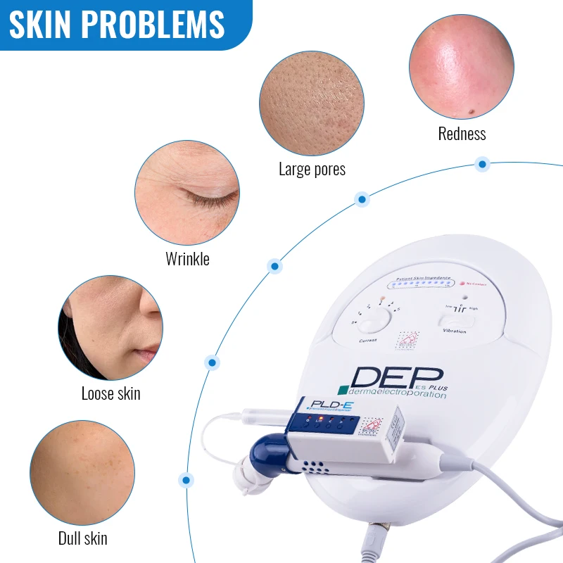 Radio Frequency Facial Lifting Machine Dot Matrix Wrinkle Removal SKin Tightening High Frequency Facial Care Massager Device US