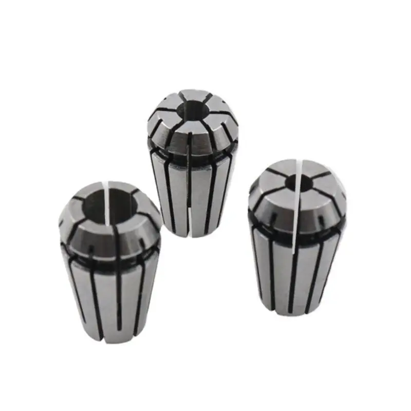 Quality ER11 Spring Collet Chuck Set Enhances Accuracy & High Temperature Resistance High Wear Resistance Tool Accessory