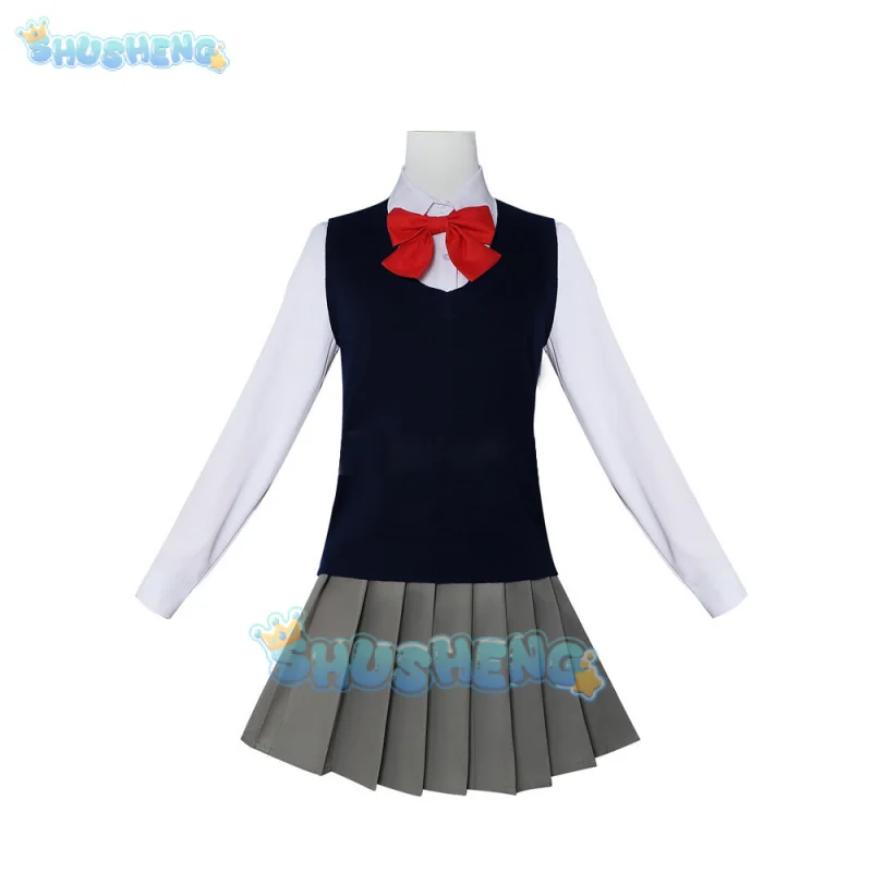 CAN ysa Amano Cosplay Costume avec perruque pour femme, Anime 2.5 Dimenmail.com, robe de séduction, uniforme, jupe, lunettes avec GlaLiliel, filles