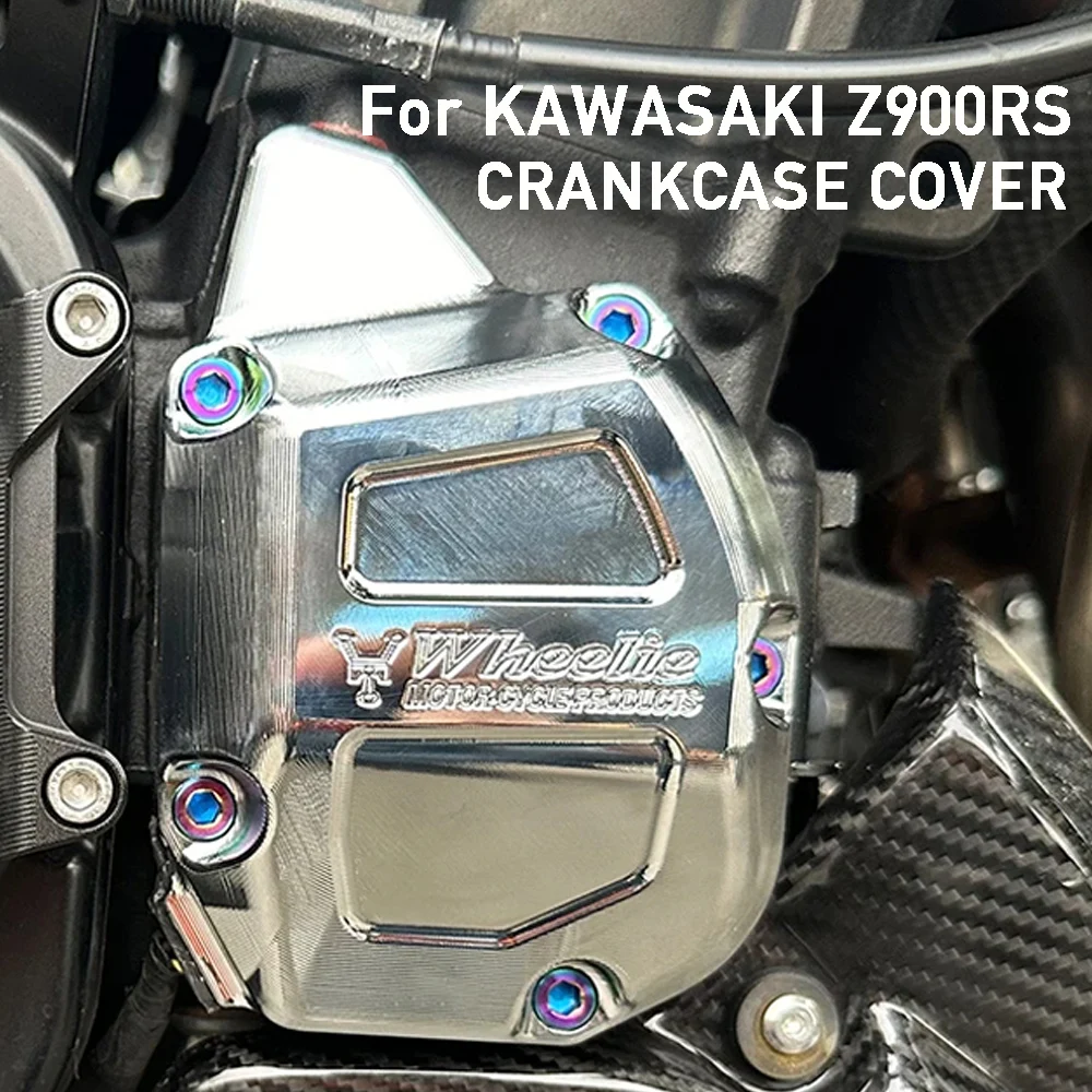 

Z900 z900rs Motorcycle Engine Guard Pulsar Cover Set For Kawasaki Z900RS Z900-rs RS 2018-2024 Crankcase Cover Set Accessories