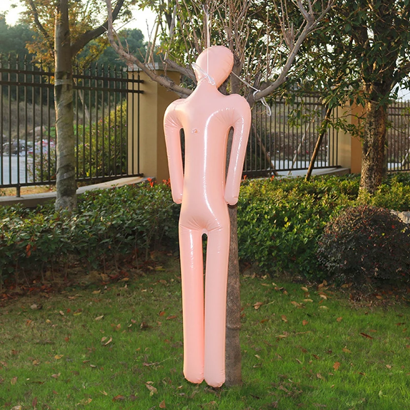 

148cm Halloween Inflatable Dummy PVC Material Inflatable Body Mannequin Halloween Cosplay Props Perfect to Dress up Decorations