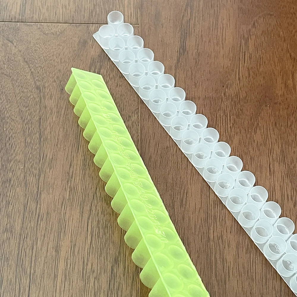 10Pcs Single Row/Double Row Royal Jelly Strips Spatula Obtaining Collector Extract Or Harvest Plastic Beekeeping Apiculture