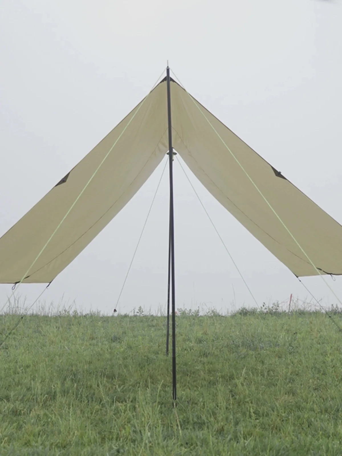 NBHD tarp outdoor tactical plaid waterproof lightweight canopy with pole