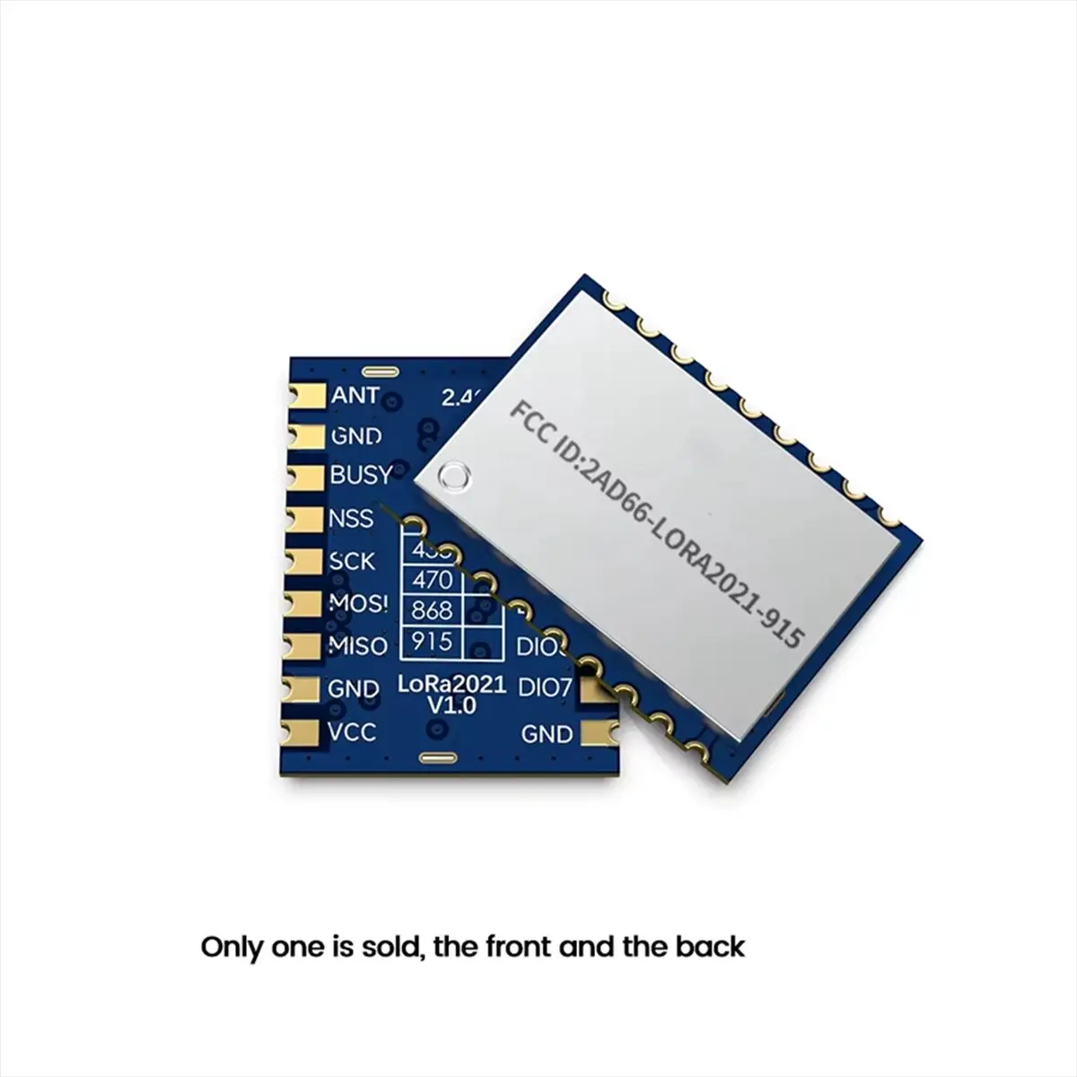(A99Z] LORA2021 Sub-GHz 915MHz LoRa Module, 2.4GHz, S Band, LR-FHSS, RTToF Ranging, 2.6Mbps, Compatible LoRaWAN