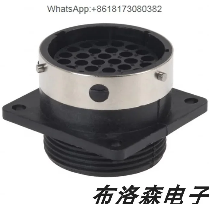 SOURIAU UTG020-28S 28 pin circular connector socket housing panel installation UTG02028S
