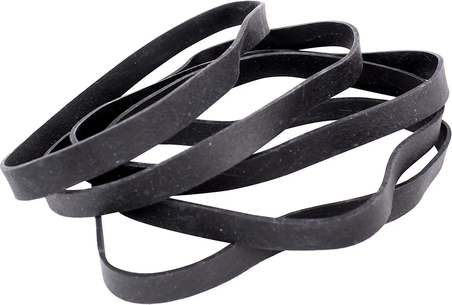 10Pcs Diameter 7.5cm Black and White Elastic Rubber Band Heavy Duty Strong Large Package Packing Tie