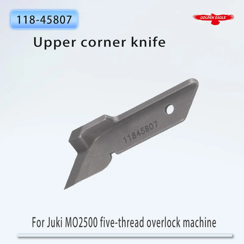 Golden Eagle For Juki MO2500 overlock sewing machine EX five line thick material edge cutting machine 118-45807 corner cutter view 2