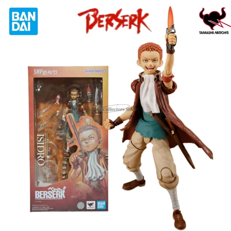 الأصلي في المخزون بانداي S.H.Figuarts المحارب السيف الرياح أسطورة Isidro أنيمي شخصية لعبة نموذج الحلي جمع الهدايا