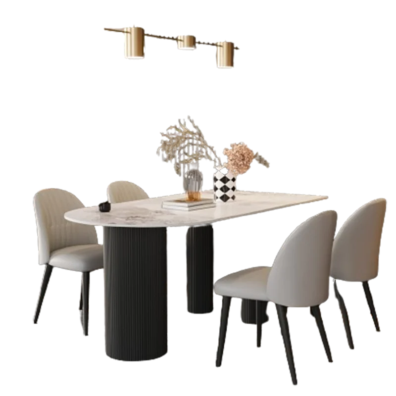 Unique Party Dining Table Living Room Nordic Luxury Coffee Dining Table Room Restaurant Design Mesas De Comedor Home Furniture