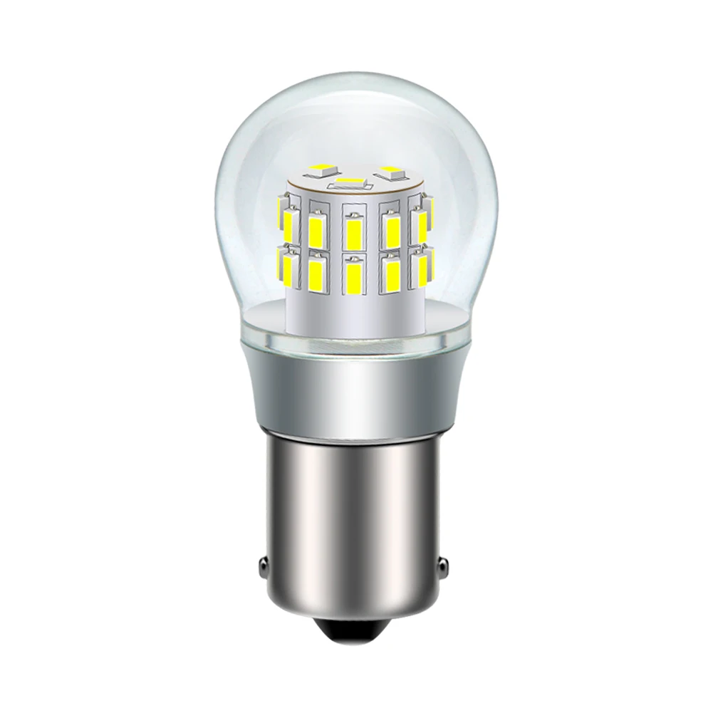 

1156 BA15S P21W LED AC 6-30V Fit 6V 12V 24V Tail Signal Light Sidelight Light Reverse Lamp For Volkswagen Tiguan 2017 2018 2Pcs