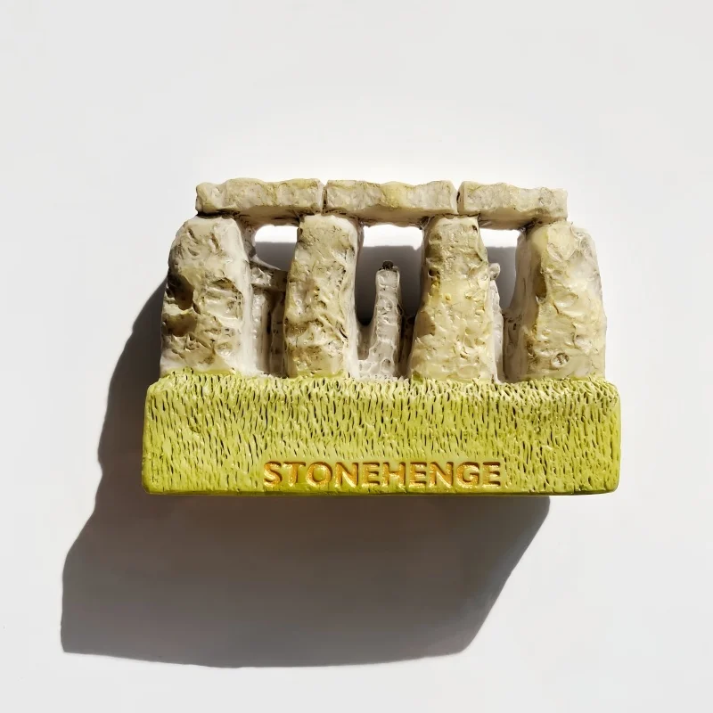 العالم، أحد عجائب السبع، إنجلترا، ستونهنج، هدايا تذكارية سياحية، ديكورات، ملصقات ثلاجة مغناطيسية #1