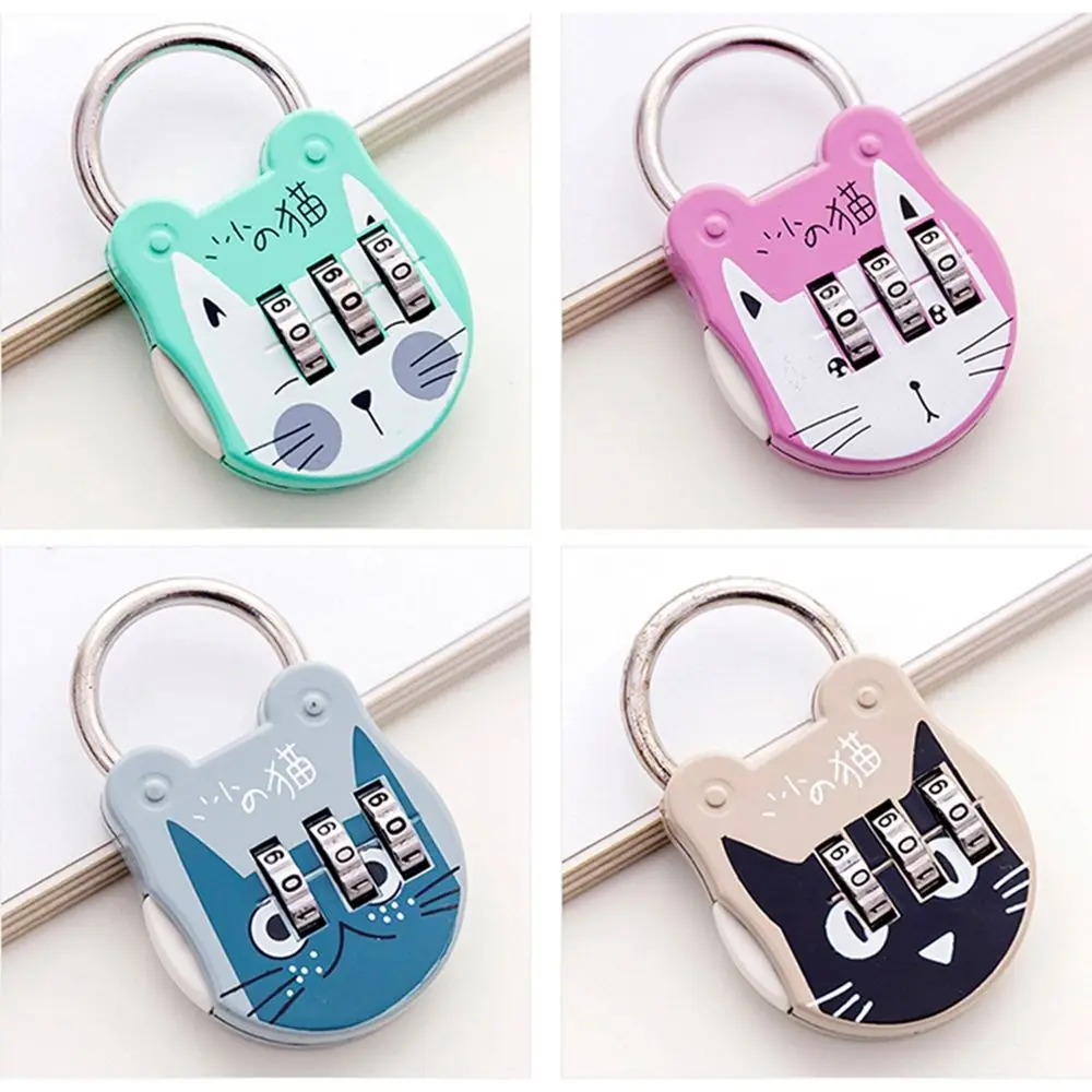 Gift Mini met sleutel voor notebook Gym Zinklegering Kofferslot Hangslot Hardware Bagagesloten