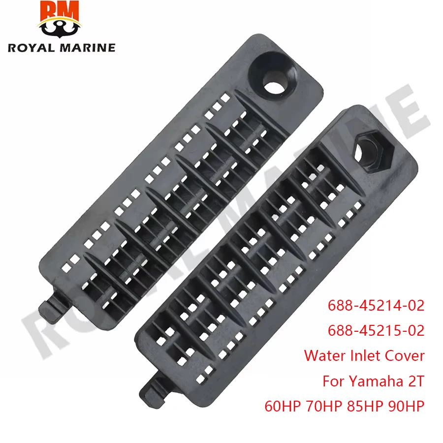

688-45214-02 688-45215-02 6H1-45214-00 6H1-45215-00 Water Inlet Cover For Yamaha Outboard Motor 60HP 70HP 85HP 90HP