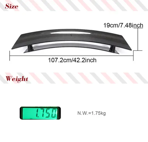 12 best sales porsche cayman 987 rear spoiler - №9