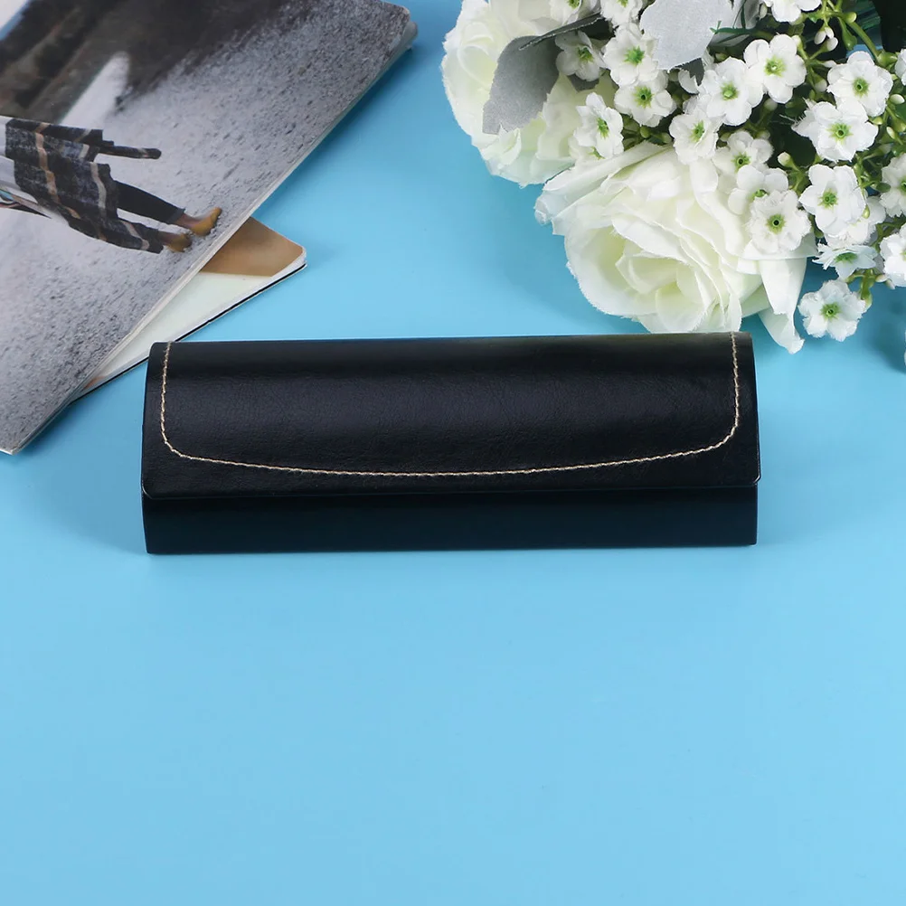 

2Pcs Sunglasses Travel Case Hard Shell PU Eyeglasses Box Portable Protective Organizer Scratch Proof Glasses Container