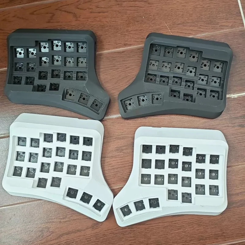 Ergohaven Velvet V3 Split Keyboard Kit Customized Wired Hot Swap 3D Printing Curved Surface Vial E-sports Gaming MX Keyboard