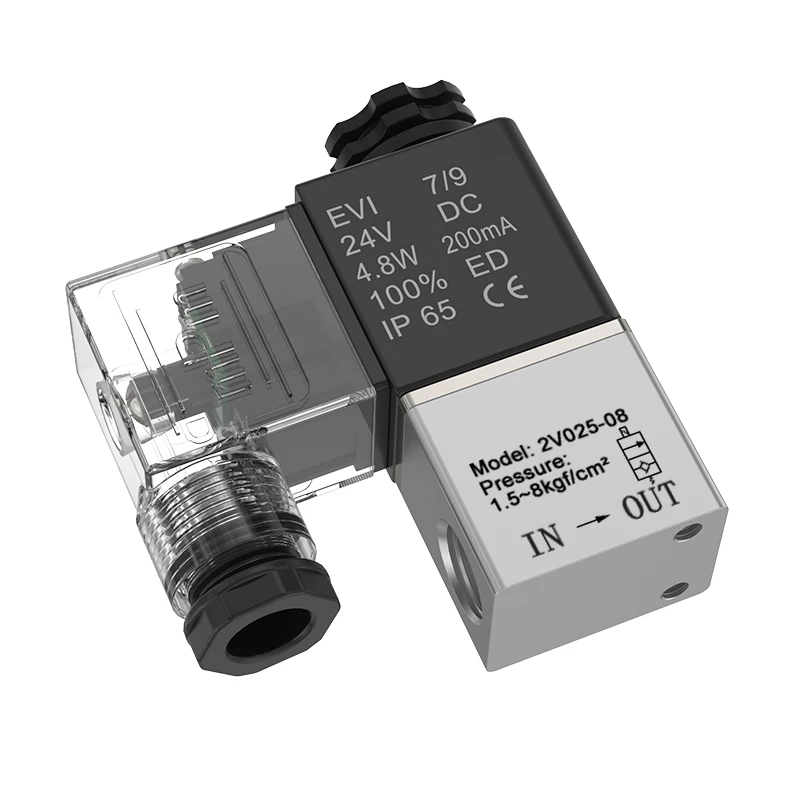 2V025-08 Air Solenoid Valve 2/2 Way 1/4