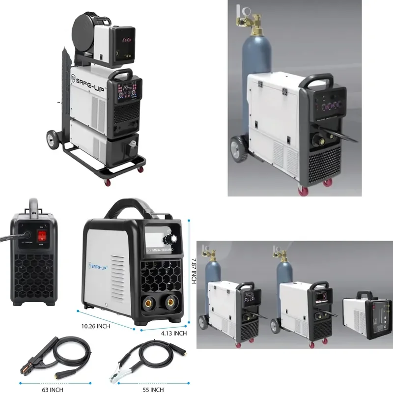 for High Power Industrial IGBT 3 in 1 MMA MIG MAG TIG Semi Automatic Welding Machine 380V