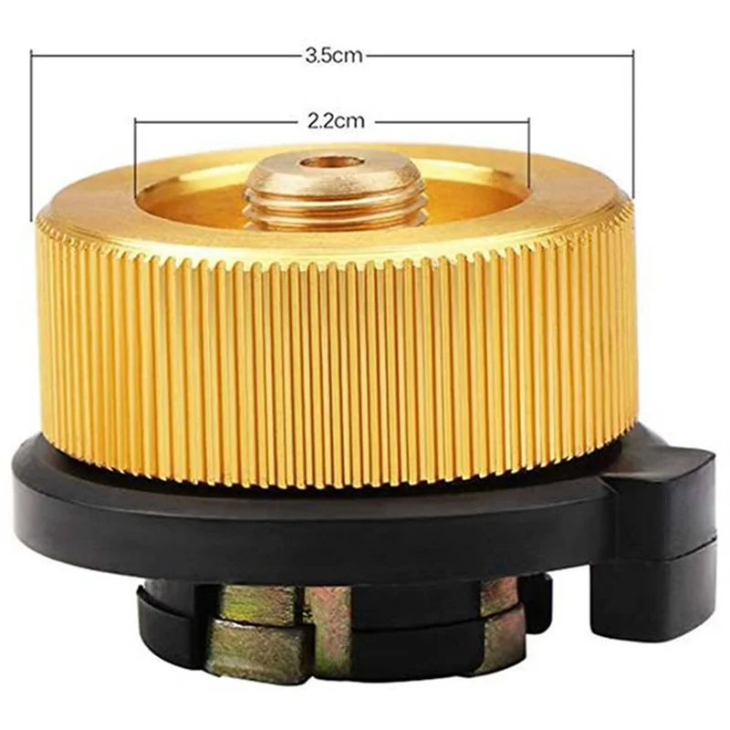 Butane Fuel Canister Adapter Camping Adapter Butane Gas Adapter Convert Type Nozzle For Camping Hiking Fishing